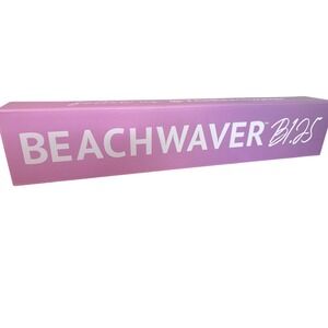 NEW Beachwaver B1.25 Rotating Curling Iron Pink Purple Ombre 1 1/4 Inch Ceramic